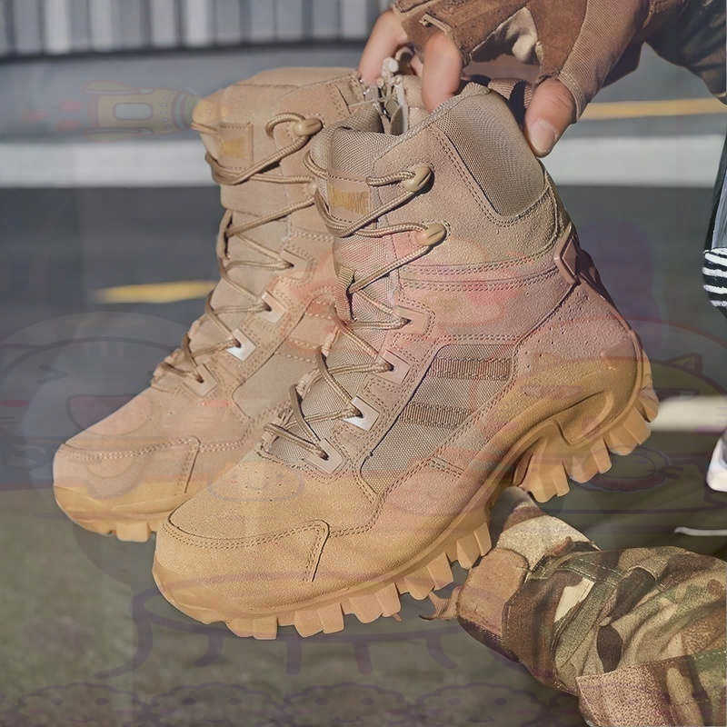 Tech Office Wear Men - Tan Long Barrel Deadlift Sepatu Kasual