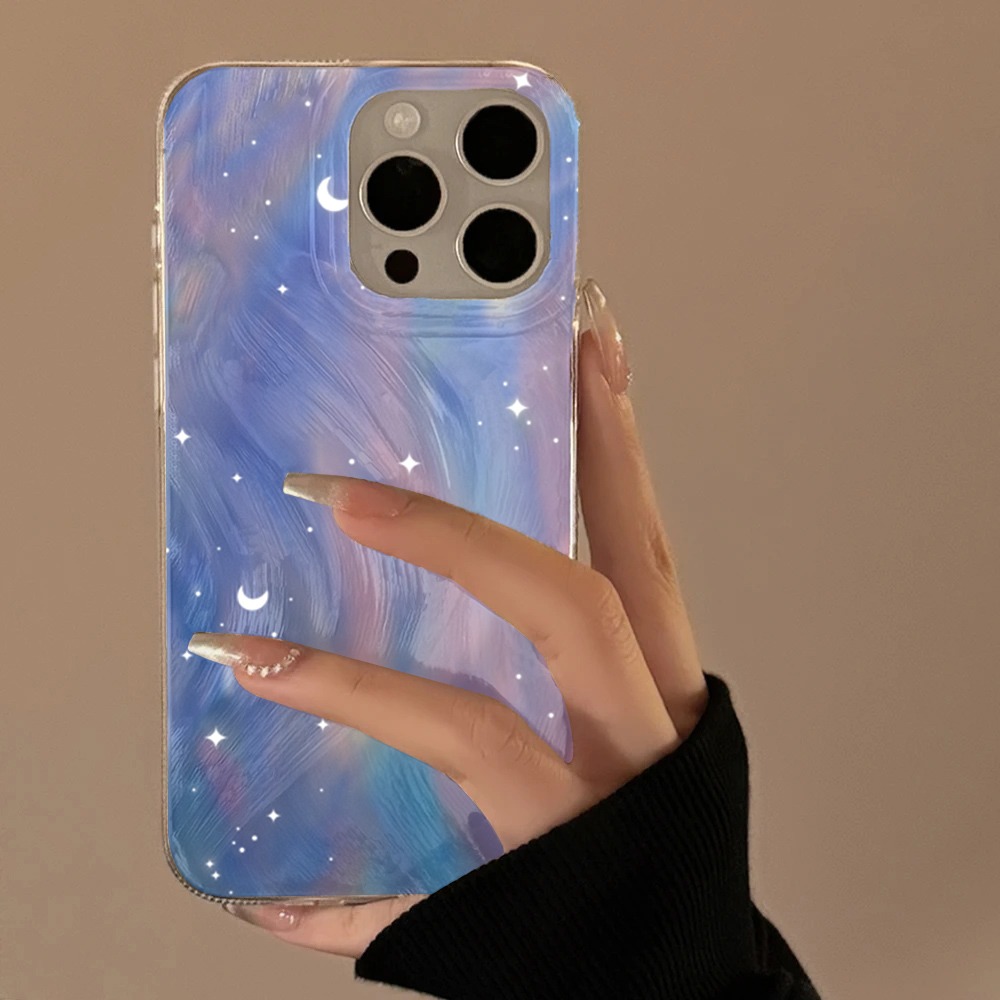 Receipt Printer Thermal - Casing Ponsel Fashion Glitter Starry Gradient