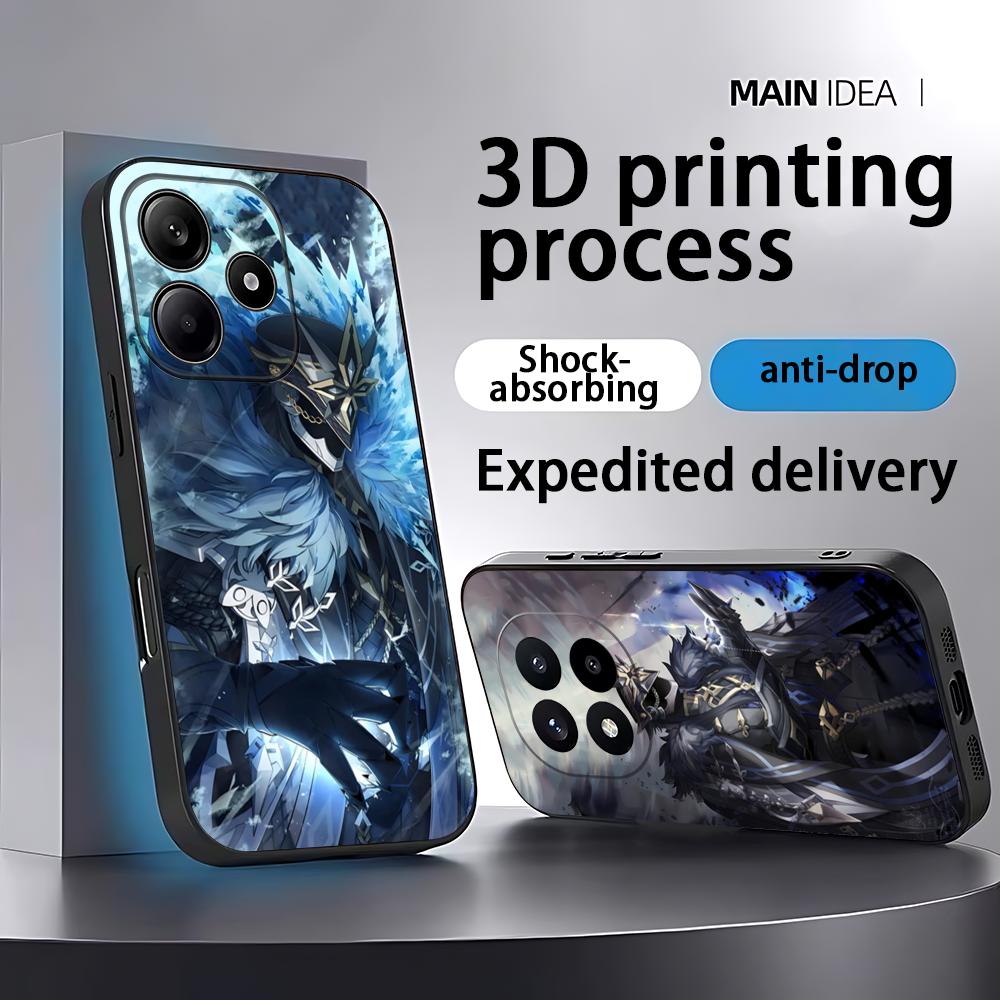 Receipt Printer Thermal - Casing Ponsel Genshin Impact Capitano untuk