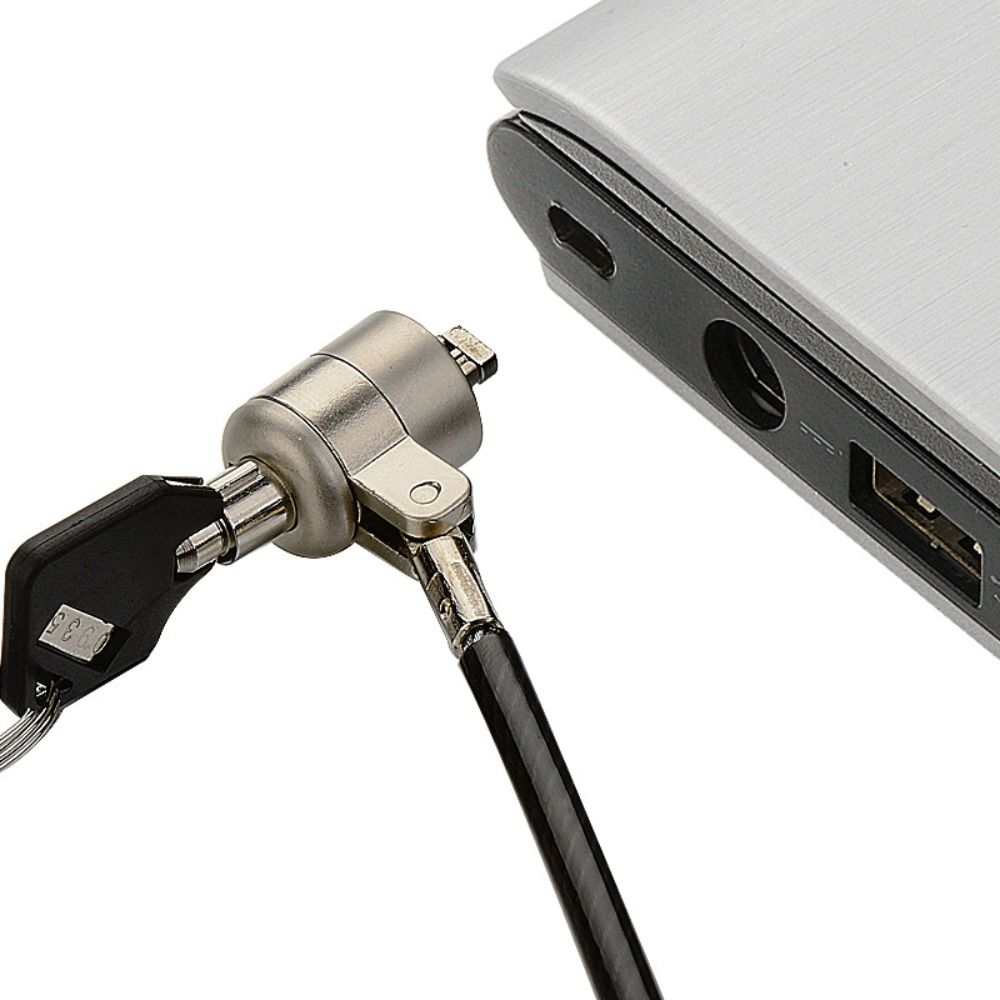 Cable Lock Laptop - Kabel Pengaman Laptop dengan Kunci Baja
