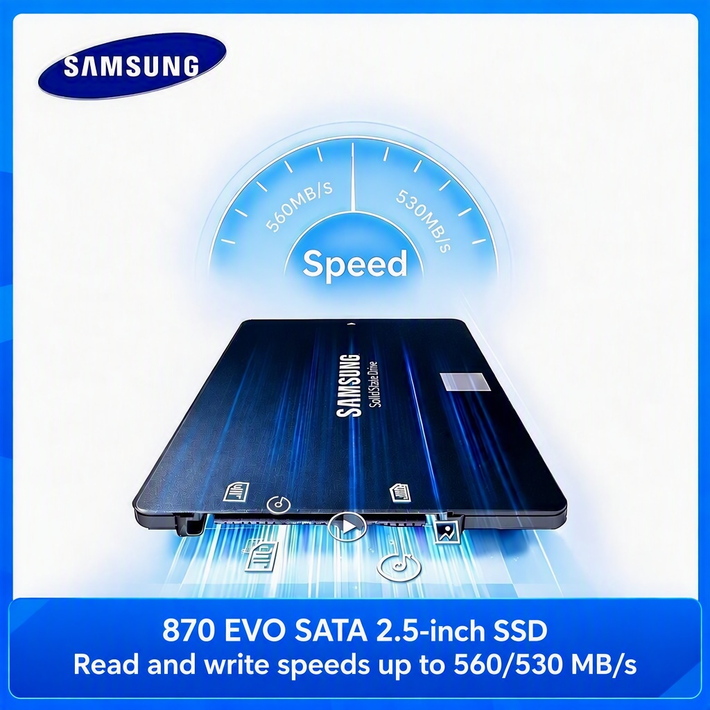 Samsung Ssd Evo 870 - SAMSUNG SSD 870 EVO Disk Solid
