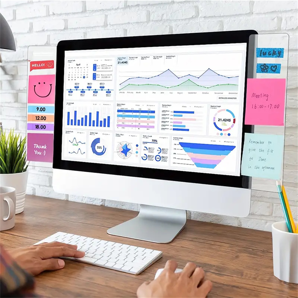 Papan Memo Monitor dengan Klip - Document Holder Monitor ulasan dan harga