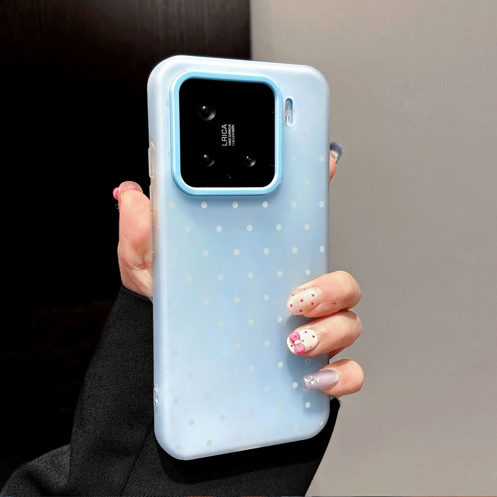 Casing Ponsel Polkadot Biru Mu - Receipt Printer Thermal ulasan dan harga