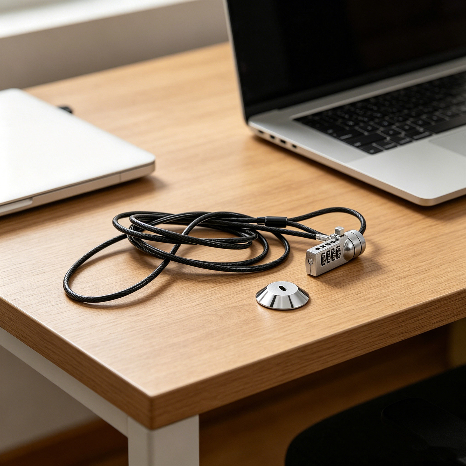 1 Set Kunci Laptop Kombinasi 4 - Cable Lock Laptop ulasan dan harga