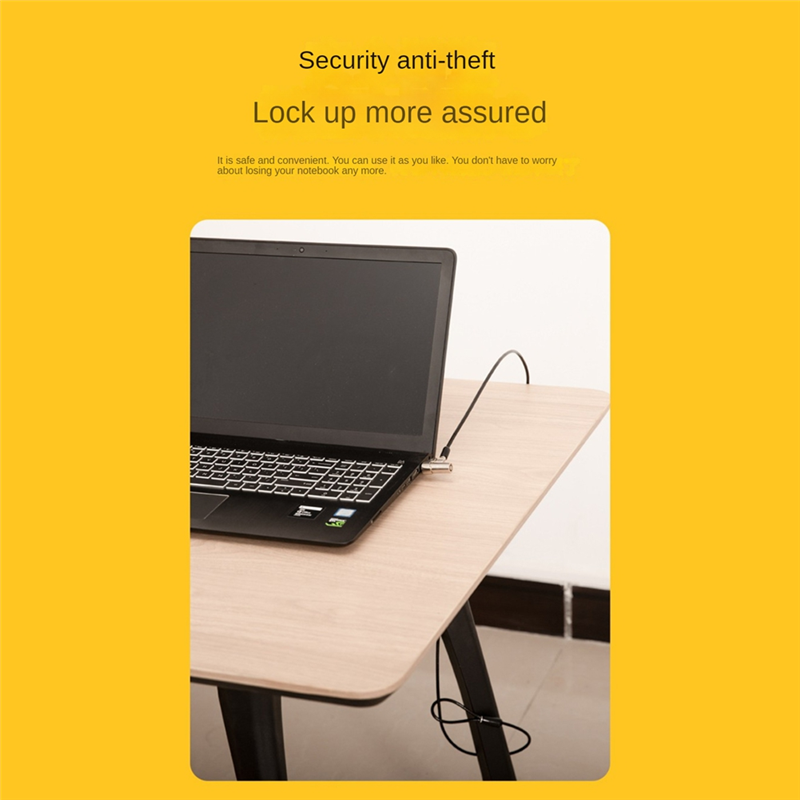 Kunci Komputer Kunci Laptop Co - Cable Lock Laptop ulasan dan harga