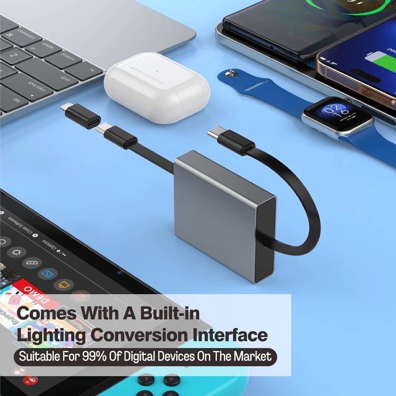Kabel USB Teleskopik 4 in 1 Ti - Cable Lock Laptop ulasan dan harga