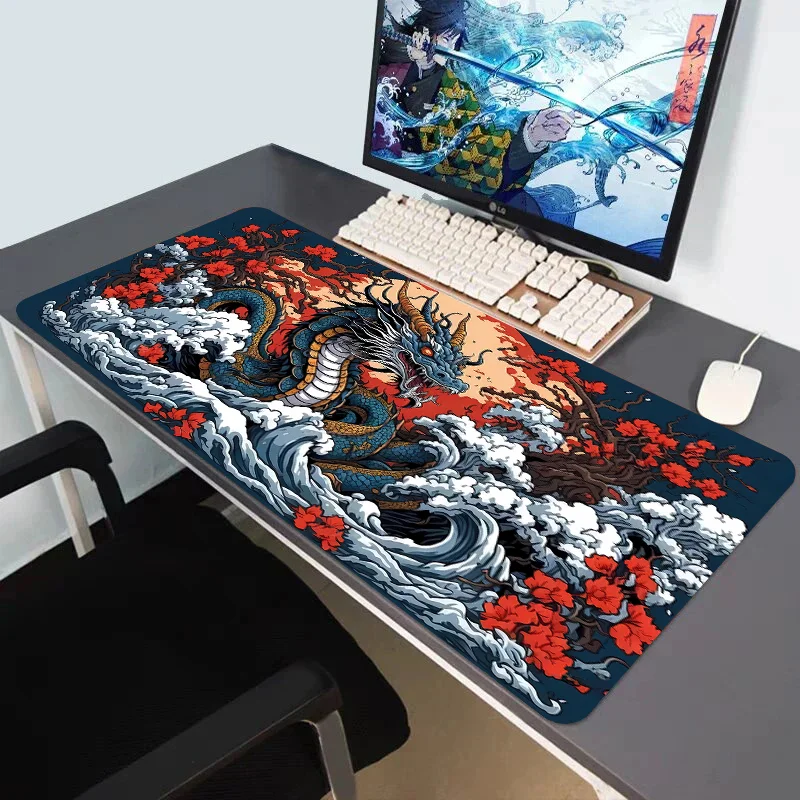 Alas Mouse Gamer Motif Naga Be - Office Desk Tech Accessories ulasan dan harga