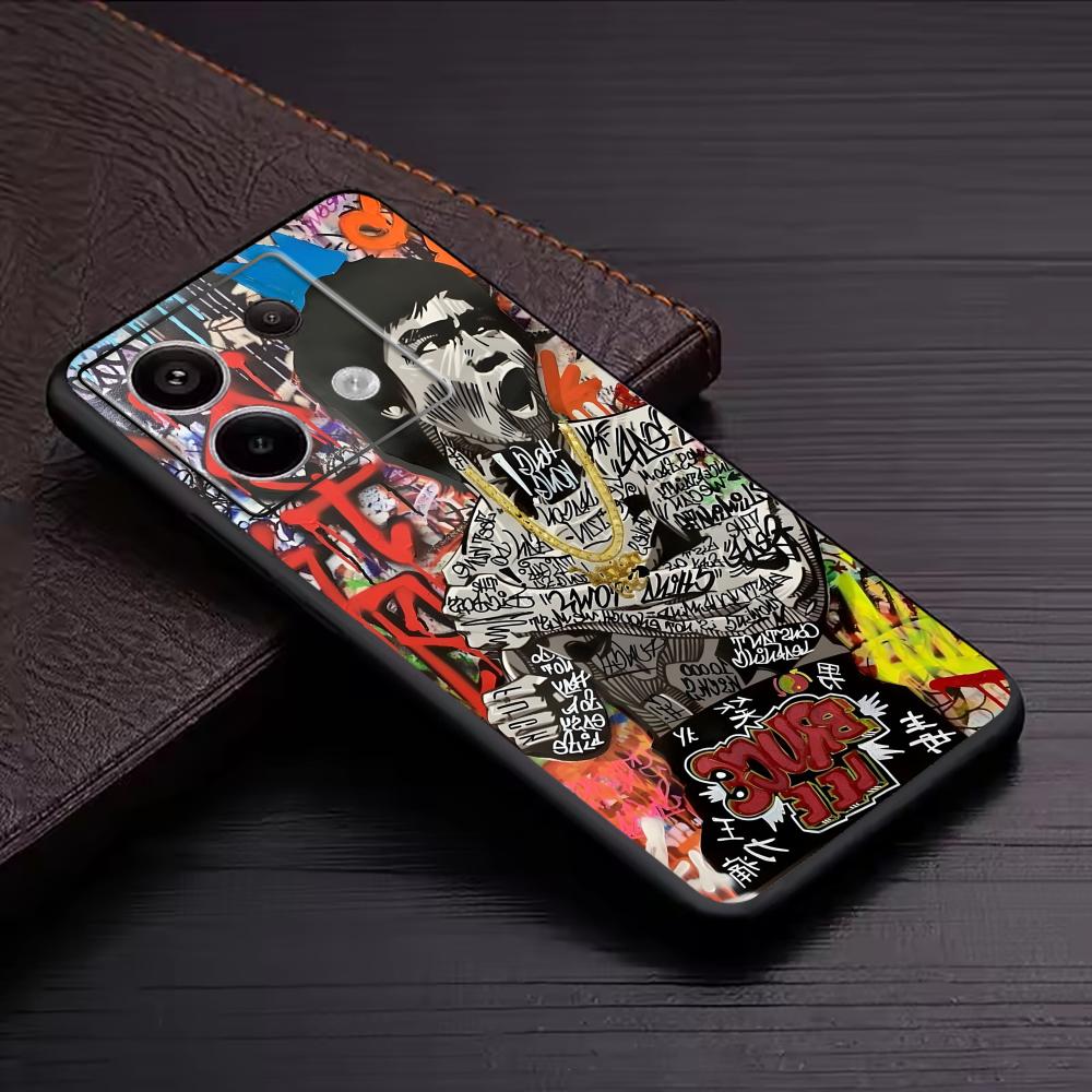 Casing Ponsel Seni Grafiti Ban - Receipt Printer Thermal ulasan dan harga