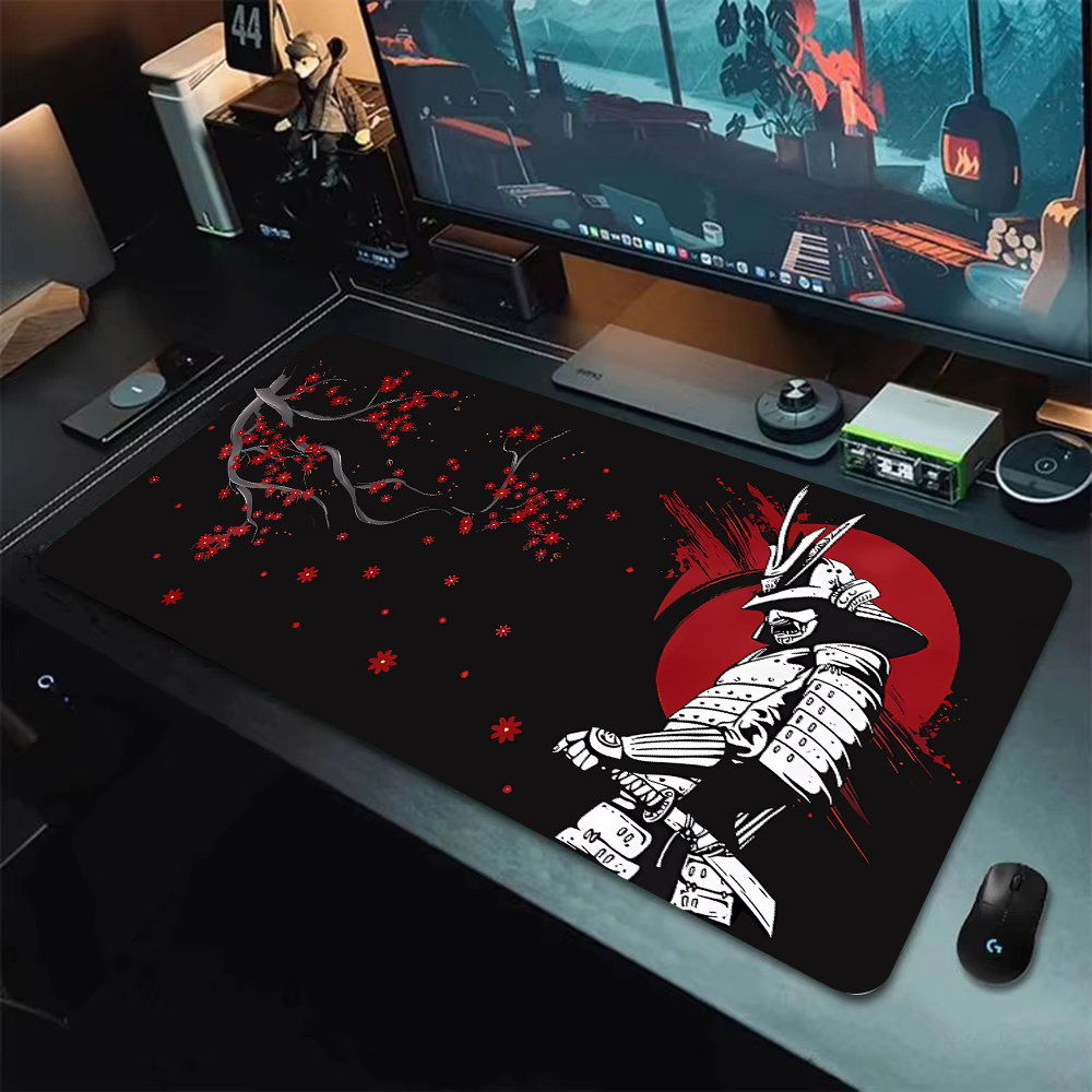 Mousepad Aksesori Meja Samurai - Office Desk Tech Accessories ulasan dan harga