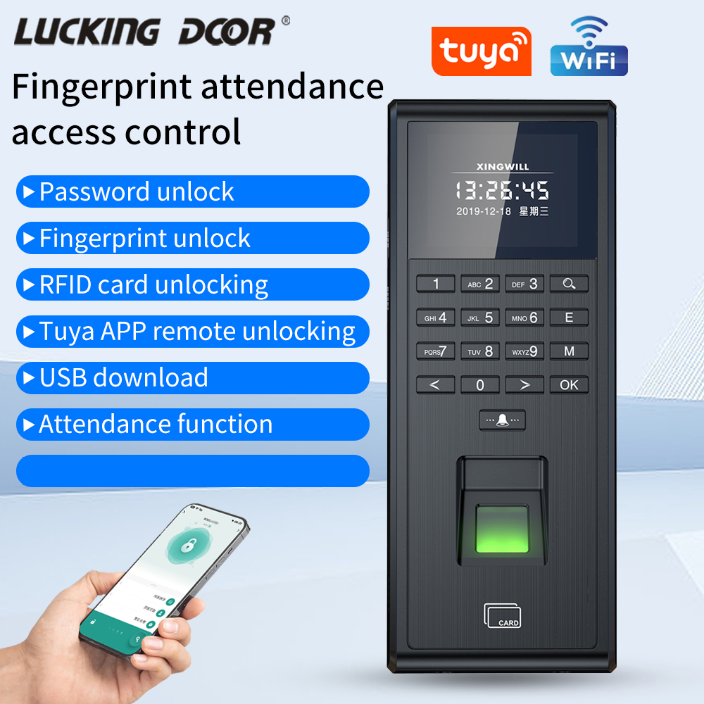 Tuya sistem Kehadiran sidik ja - Smart Card Reader ulasan dan harga