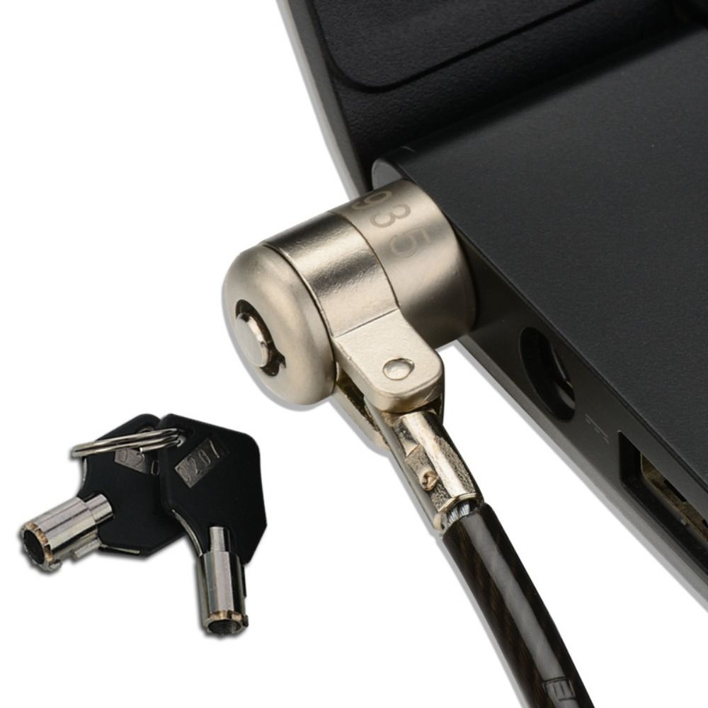 Kabel Pengaman Laptop Baja Ber - Cable Lock Laptop ulasan dan harga