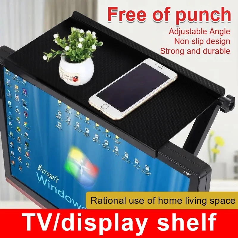 Rak Penyimpanan Atas Layar TV  - Document Holder Monitor ulasan dan harga